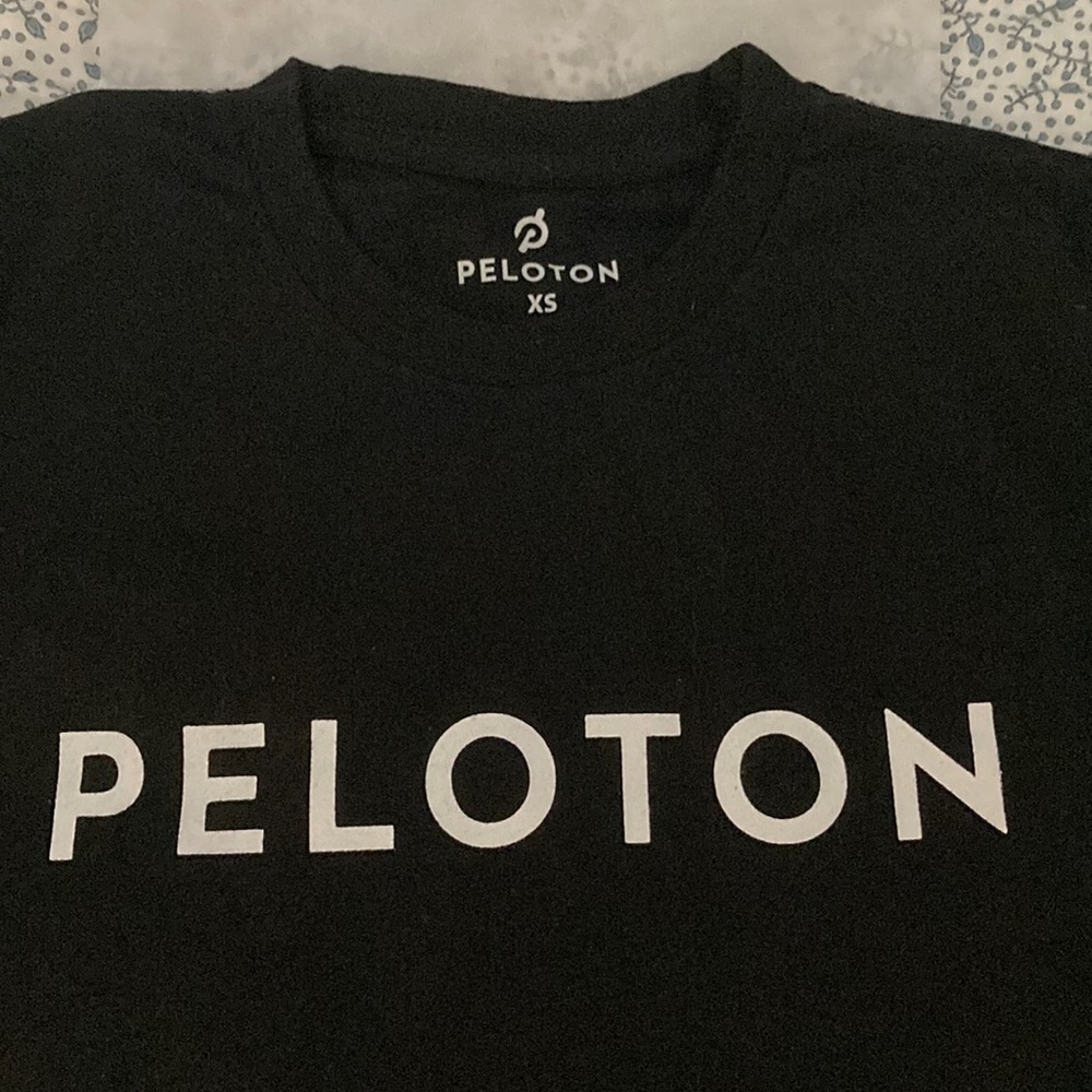 New Peloton century tee shirt XS - right out of package
